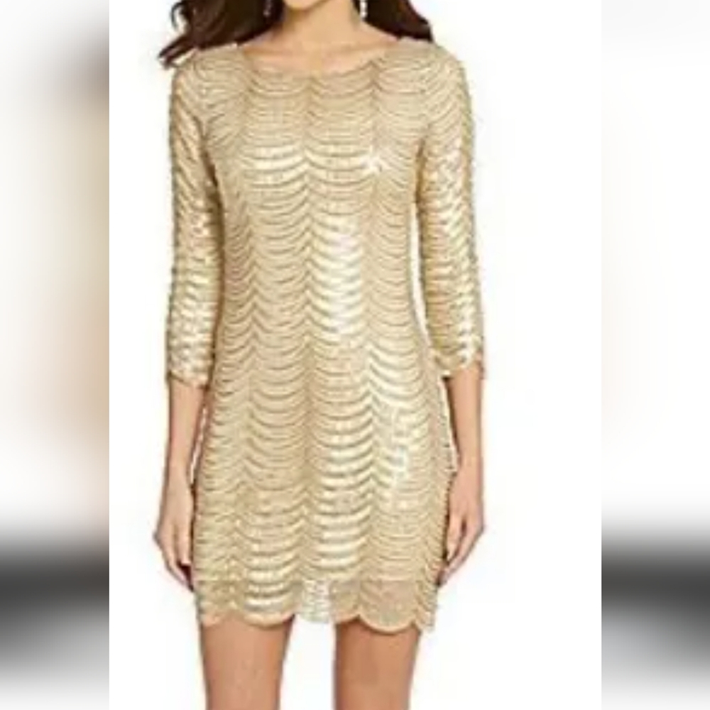 TFNC London Sequin Medium Dress
